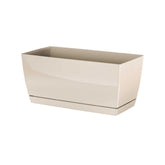 Prosperplast Coubi Planter 24x12x11cm - Cream